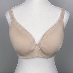 Berlei Barely There Luxe Contour bra beige, AU 16DD = US 38DD/E.